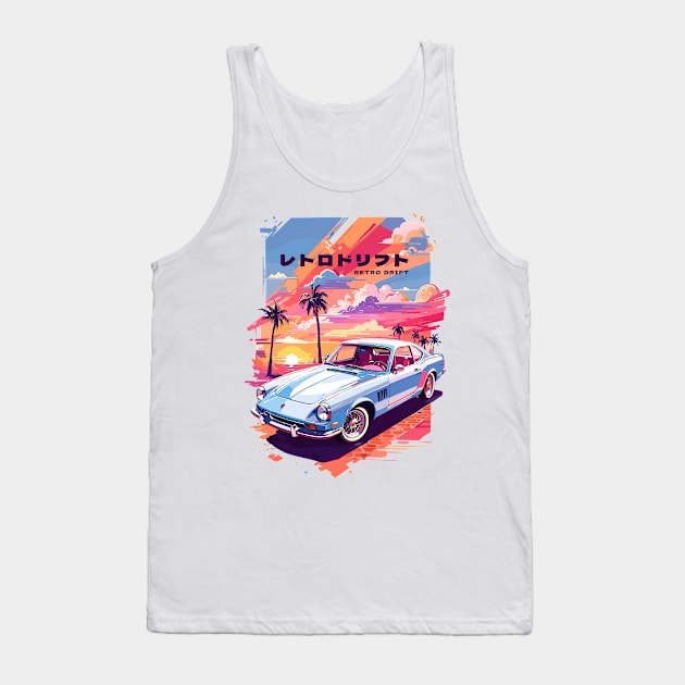 Classic Car Best Seller Tank Top by sanantaretro